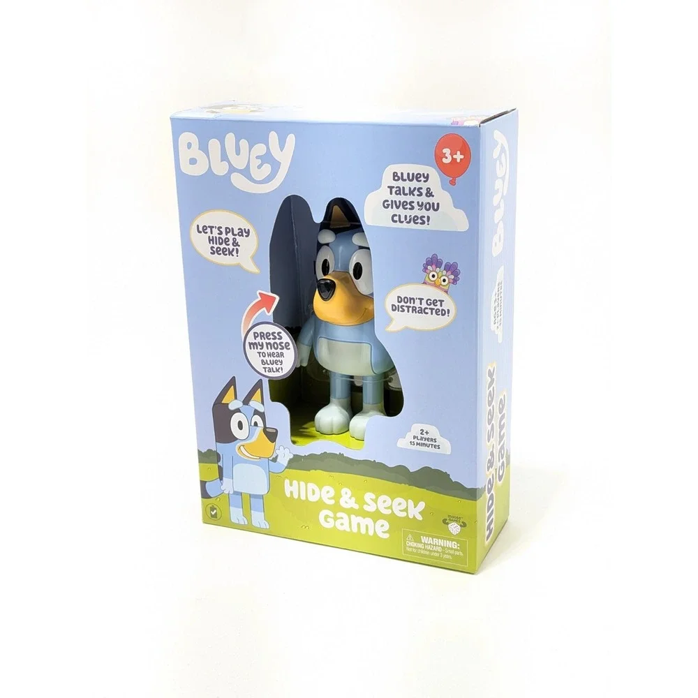 Bluey Hide & Seek Game, Hide Bluey, Bluey Talks & Gives Clues